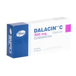 Dalacin C 300 mg x 16 Cápsulas - Pfizer de chile s.a.