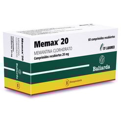 Memax 20 mg x 60 Comprimidos Recubiertos - Itf - labomed