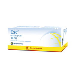 Product image of ESC 10 mg x 30 Comprimidos Recubiertos - Eurofarma chile