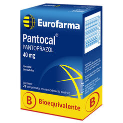 Pantocal 40 mg x 28 Comprimidos Recubiertos - Eurofarma chile