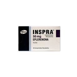 Inspra 50 mg x 30 Comprimidos Recubiertos - Pfizer de chile s.a.