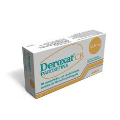 Product image of Deroxat CR 12.5 mg x 30 Comprimidos con Recubrimiento Entérico de Liberación Prolongada - Etex