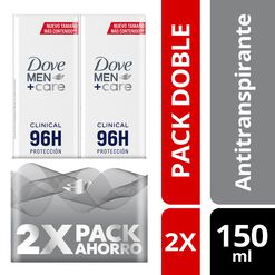 Dove Men Clinical Desodorante Aerosol Cuidado total 110ml