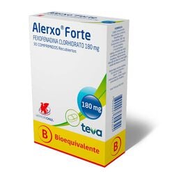 Alerxo Forte 180 mg Caja 30 Comp. Recubiertos - Chile