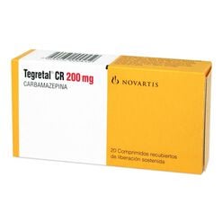 Product image of Tegretal CR 200 mg x 20 Comprimidos Recubiertos de Liberación Sostenida - Axon