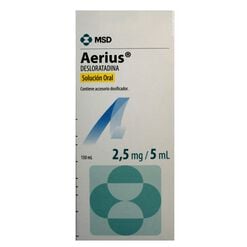 Aerius 2.5 mg/5ml Solución Oral Fco. 150 ml - Organon chile s.p.a.