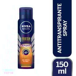 Product image of Desodorante Spray Nivea Fresh Sport 150Ml