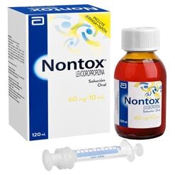 Product image of Nontox 60 mg/10 mL x 120 mL Solución Oral - Recalcine s.a.