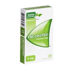 Product image of Nicorette 4 mg x 30 Gomas Masticables Freshmint - Johnson&johnson