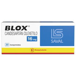 BLOX Candesartán cilexetilo 16 mg 30 comprimidos - Saval s.a.