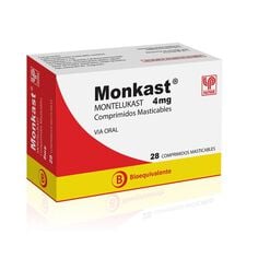 Monkast 4 mg x 28 Comprimidos Masticables - Pasteur