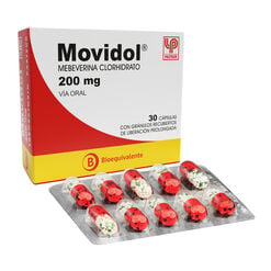 Movidol 200 mg x 30 Cápsulas con Gránulos Recubiertos de Liberación Prolongada - Pasteur