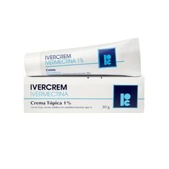 Ivercrem 1 % x 30 g Crema Topica - Dm pharma