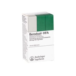 Berodual HFA x 200 Dosis Solución En Aerosol Para Inhalación - Boehringer ingelheim