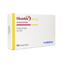 Gluadda 50 mg 60 Comprimidos - Merck