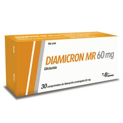 Diamicron MR 60 mg x 30 Comprimidos Liberación Prolongada - Servier chile