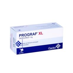 Prograf XL 1 mg x 50 Cápsulas - Gador farma