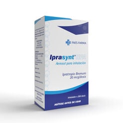 Iprasynt HFA 20 mcg/Dosis x 200 Dosis Aerosol para Inhalación - Faes farma chile