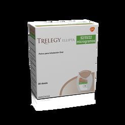 Trelegy Ellipta 92 mcg /55 mcg/22 mcg/Dosis x 30 Dosis Polvo para Inhalación Oral - Glaxosmithkline chile