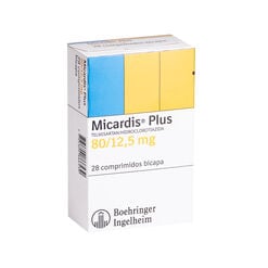 Micardis Plus 80 mg/12.5 mg x 28 Comprimidos - Boehringer ingelheim