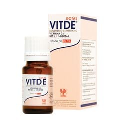 Vitde-800 UI x 20 mL Solución Oral Para Gotas