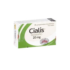 Cialis 20 mg x 4 Comprimidos Recubiertos - Tecnofarma s.a.