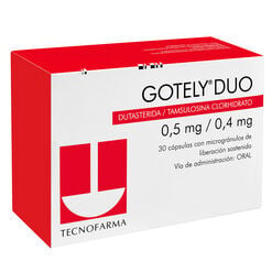 Gotely Duo 0.5 mg/0.4 mg x 30 Cápsulas con Gránulos de Liberación Sostenida - Tecnofarma s.a.