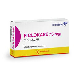 Piclokare 75 mg x 28 Comprimidos Recubiertos - Dr. reddy's