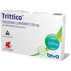 Product image of Trittico 100 mg x 20 Comprimidos Recubiertos - Chile