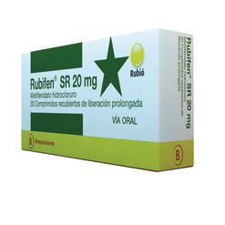 Product image of Rubifen Sr 20Mg.Caja 30 Comp.Rec. Lp - Exeltis