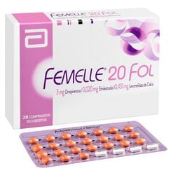 Product image of Femelle 20 Fol x 28 Comprimidos Recubiertos - Recalcine s.a.