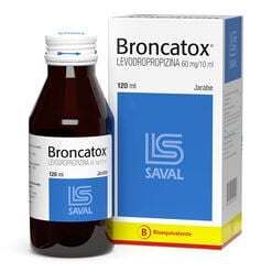 BRONCATOX  jarabe Levodropropizina 0,6 g 120 ml - Saval s.a.