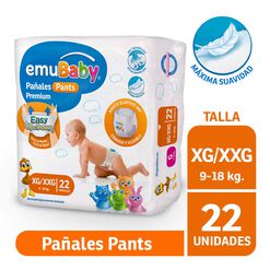 Product image of Pañal pants Emubaby XG/XXG 22un