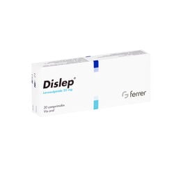 Dislep 25 mg x 20 Comprimidos - Ferrer chile s.a.