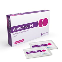 Acecnou 3 g Caja 2 Sobres de Gránulos para Solución Oral - Faes farma chile