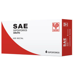 Product image of SAE x 6 Supositorios Adulto PASTEUR