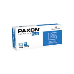 Product image of Paxon 10 mg x 20 Comprimidos - Saval s.a.