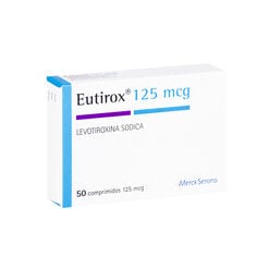 Eutirox 125 mcg x 50 Comprimidos - Merck