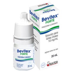 Bevitex Forte 10 mg/mL x 20 mL Solucion Para Gotas Orales - Prater