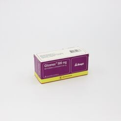 Glicenex 500 mg x 30 Comprimidos Recubiertos - Bago