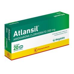 Atlansil 200 mg x 20 Comprimidos - Megalabs chile s.a