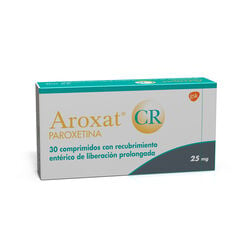 Aroxat CR 25 mg x 30 Comprimidos Con Recubrimiento Enterico De Liberacion Prolongada - Glaxosmithkline chile