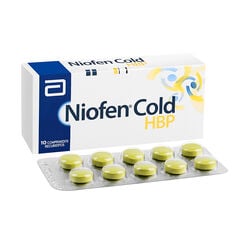 Niofen Cold HBP x 10 Comprimidos Recubiertos - Recalcine s.a.