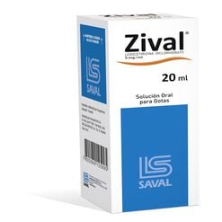 Zival 5 mg/mL x 20 mL Solución Oral Para Gotas - Saval s.a.