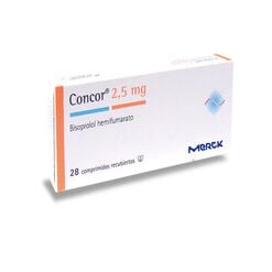 Concor 2.5 mg x 28 Comprimidos Recubiertos - Merck