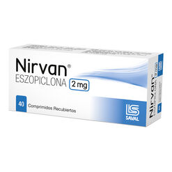 Product image of Nirvan 2 mg x 40 Comprimidos Recubiertos - Saval s.a.