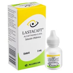 Lastacaft 0,25 % x 3 mL Solución Oftálmica - Abbvie