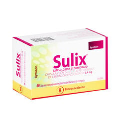 Sulix 0.4 mg x 60 Cápsulas con Gránulos de Liberación Prolongada - Synthon