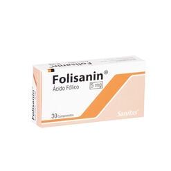 Folisanin 5 mg x 30 Comprimidos - Instituto sanitas s.a