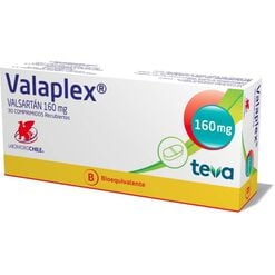 Valaplex 160 mg x 30 Comprimidos Recubiertos - Chile